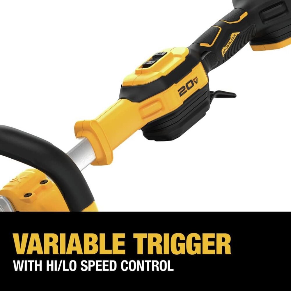 20V MAX* XR String Trimmer, 14-Inch, Tool Only DCST922B - Picture 7 of 8